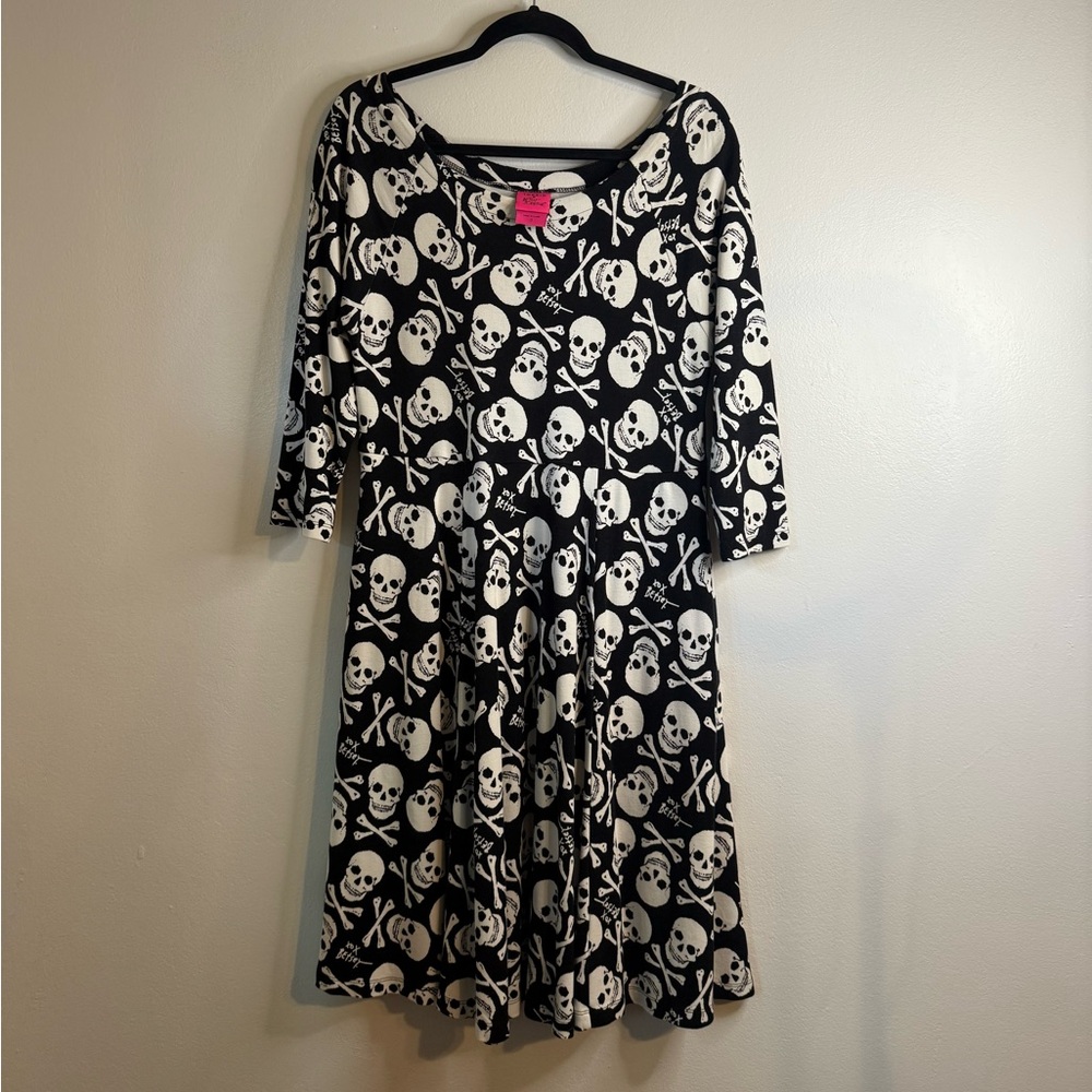 Torrid X Betsey Johnson Skull Print Swing Dress